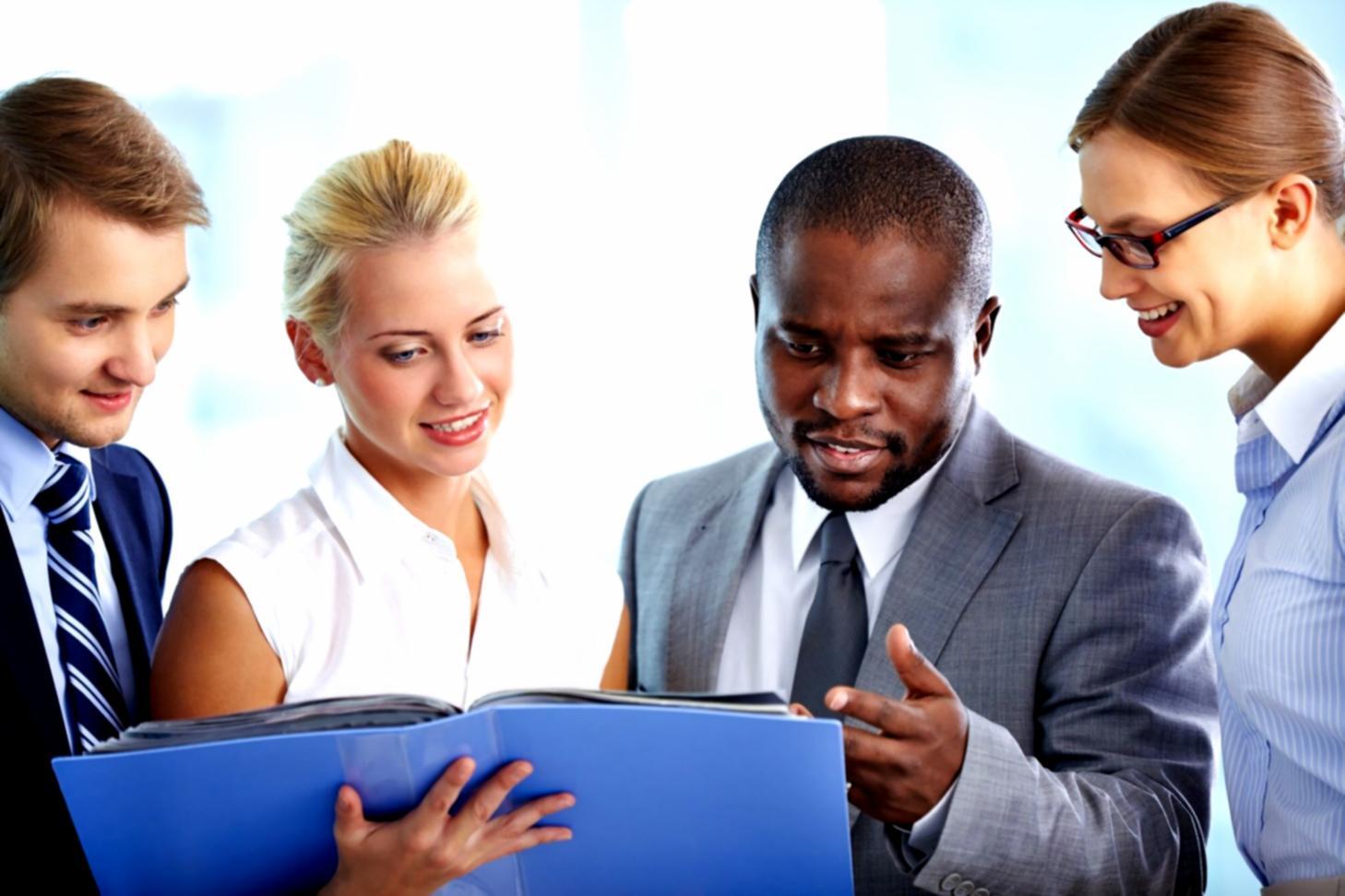 Financial planning workspace with documents and analysis tools