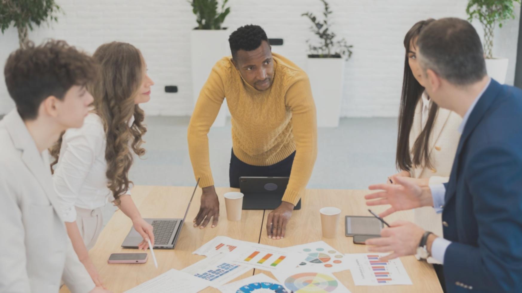 International student reviewing financial documents and budget plans